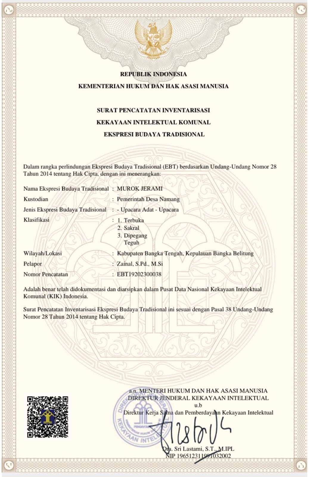Galeri Desa Namang